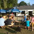 The Plough Inn beer garden, Bob and Bernice's 50th Wedding Anniversary, Hinton Admiral, Dorset - 25th July 2014