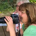 Michelle shows off her new big long one, Bob and Bernice's 50th Wedding Anniversary, Hinton Admiral, Dorset - 25th July 2014