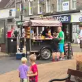 Andy the Sausage has turned his van around, The BSCC at Harleston, and a Visit From Cambridge, Brome, Suffolk - 31st July 2014