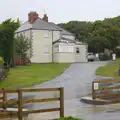 Campsite HQ in the rain, Camping at Silver Strand, Wicklow, County Wicklow, Ireland - 7th August 2014