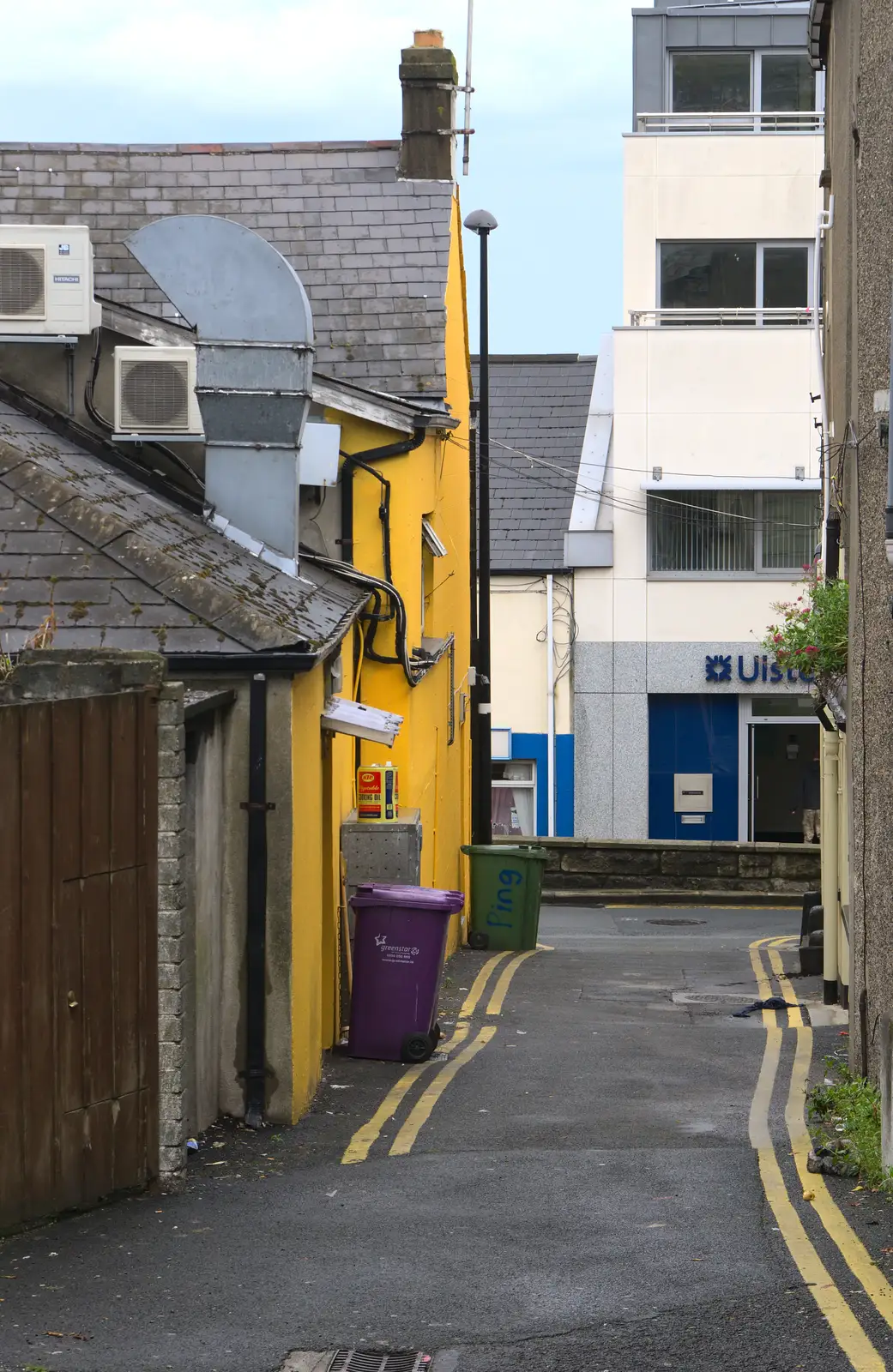 A side street, from Camping at Silver Strand, Wicklow, County Wicklow, Ireland - 7th August 2014