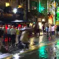 Crowds down in Temple Bar, A Night Out in Dublin, County Dublin, Ireland - 9th August 2014