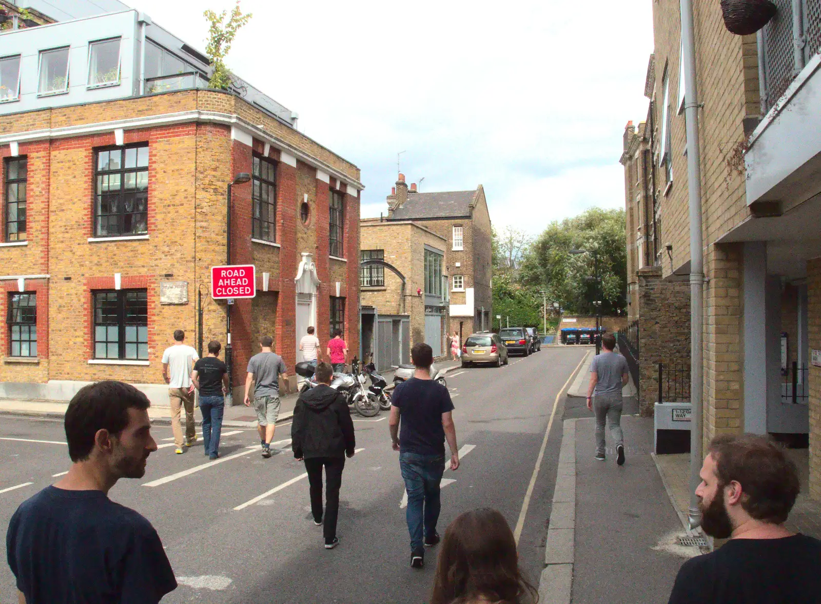 SwiftKey on Weller Street, from Train Fails, and Pizza Pub, Manningtree and Southwark - 12th August 2014