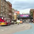 Southwark Bridge Road, with the office on the right, Train Fails, and Pizza Pub, Manningtree and Southwark - 12th August 2014