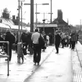 More hanging around at Manningtree Station, Train Fails, and Pizza Pub, Manningtree and Southwark - 12th August 2014