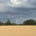 A wind turbine of the wheat fields, SwiftKey Innovation Day, and Pizza Pub, Westminster and Southwark - 14th August 2014