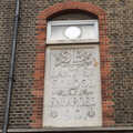 A nice 1901 carved sign for Lant Street School, SwiftKey Innovation Day, and Pizza Pub, Westminster and Southwark - 14th August 2014