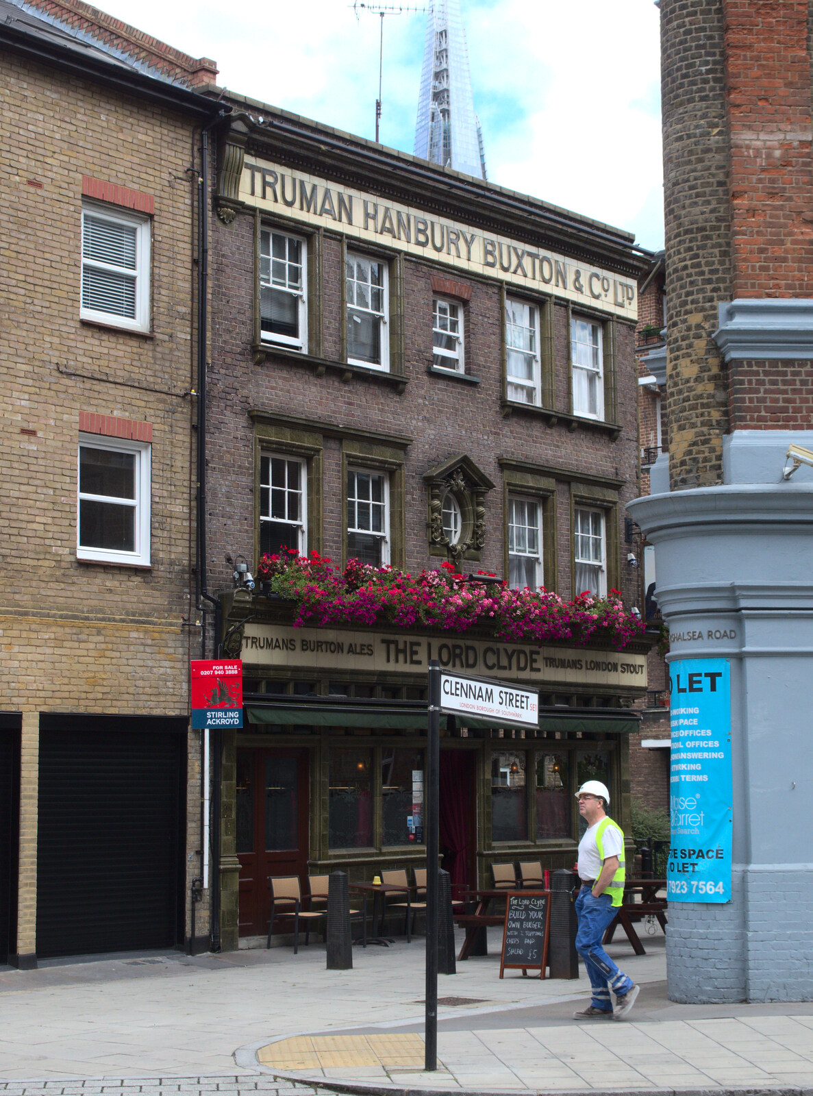 The Lord Clyde - once Truman Hanbury and Buxton from SwiftKey Innovation Day, and Pizza Pub, Westminster and Southwark - 14th August 2014