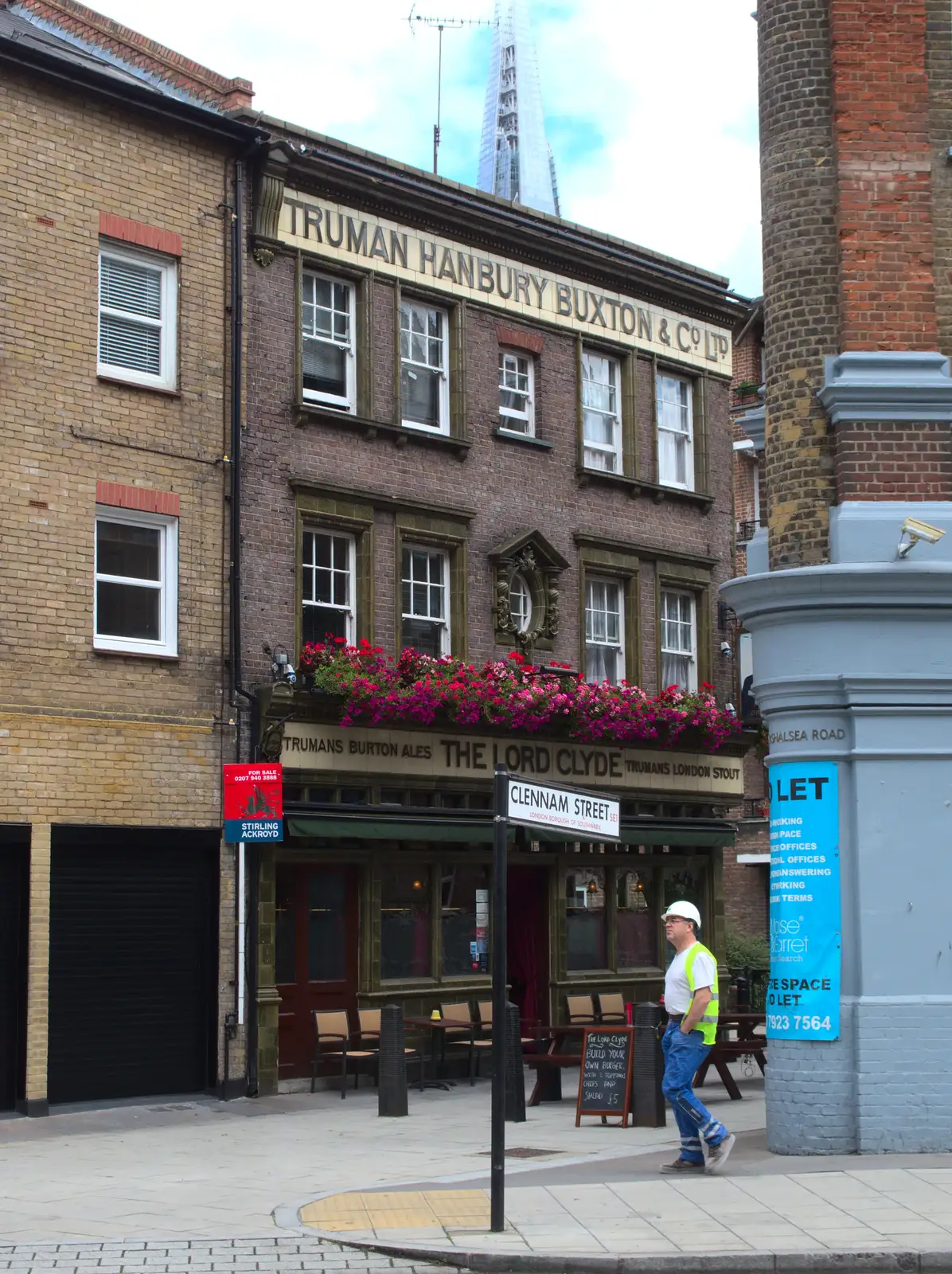 The Lord Clyde - once Truman Hanbury and Buxton, from SwiftKey Innovation Day, and Pizza Pub, Westminster and Southwark - 14th August 2014