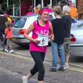 Isobel clutches Fred's cycle bottle, The Framlingham 10k Run, Suffolk - 31st August 2014