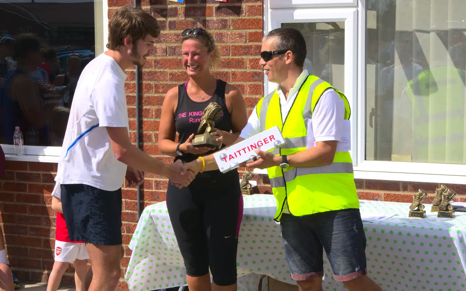 More prizes are handed out, from The Framlingham 10k Run, Suffolk - 31st August 2014