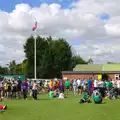 Activity on the playing field, The Framlingham 10k Run, Suffolk - 31st August 2014