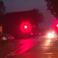 The lights are red again at the crossing, Bike Rides and the BSCC at the Railway, Mellis and Brome, Suffolk - 18th September 2014