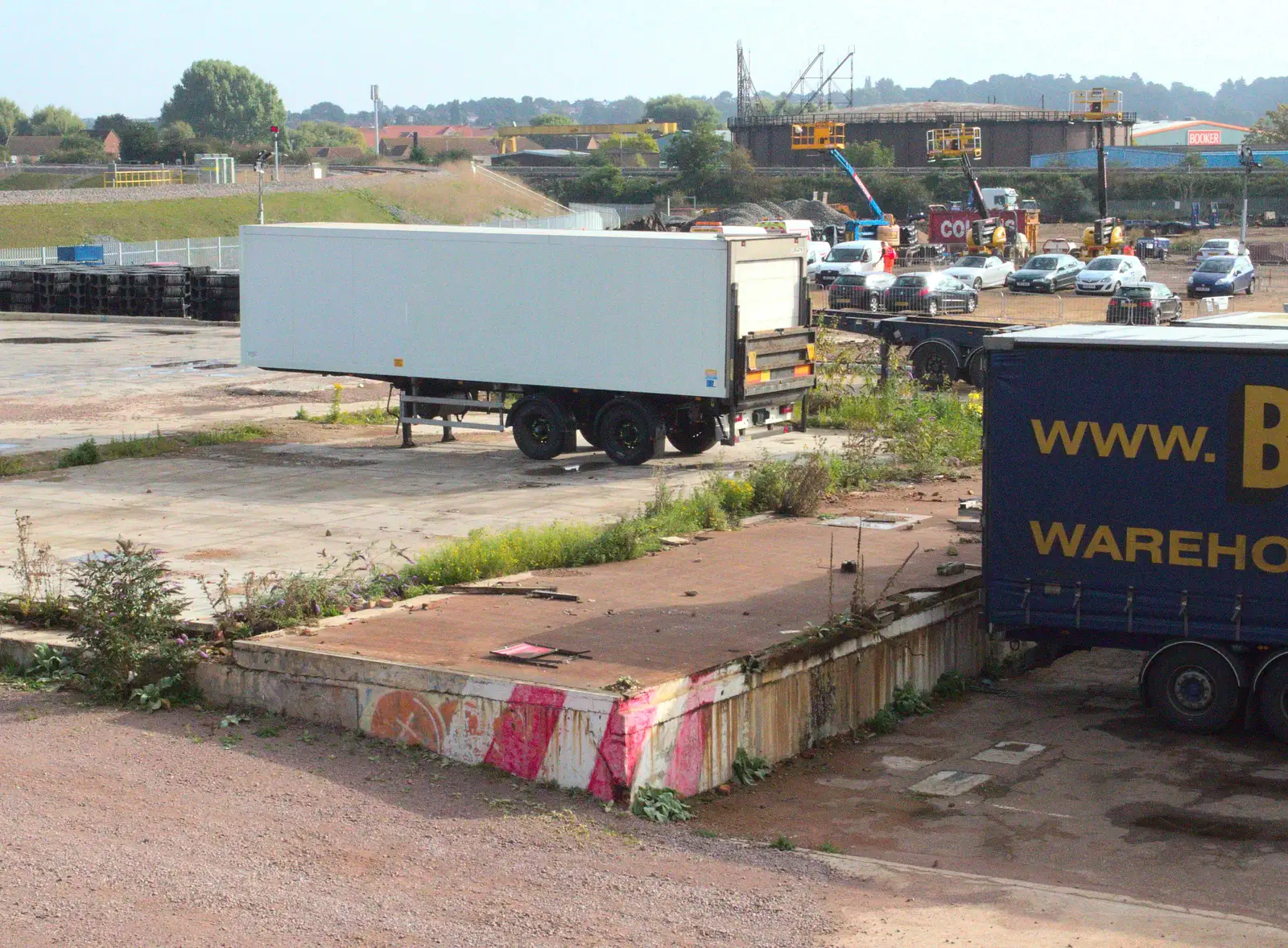 The last remains of the bacon factory, from New Railway and a Trip to Ikea, Ipswich and Thurrock - 19th September 2014