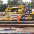 More converted digger action, New Railway and a Trip to Ikea, Ipswich and Thurrock - 19th September 2014