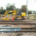 More converted digger action, New Railway and a Trip to Ikea, Ipswich and Thurrock - 19th September 2014