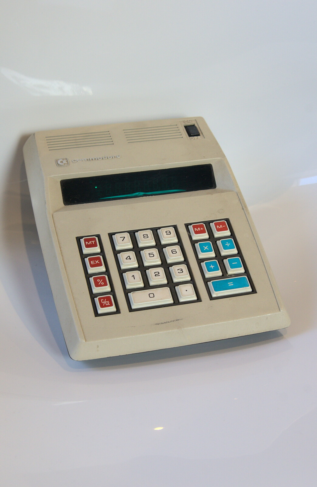 A Commodore calculator from Fred's Shop, Brome, Suffolk - 20th September 2014