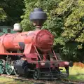 The restoration of a South American loco progresses, A Trip to Bressingham Steam Museum, Bressingham, Norfolk - 28th September 2014