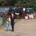 Harry and The G-Unit roam around, A Trip to Bressingham Steam Museum, Bressingham, Norfolk - 28th September 2014