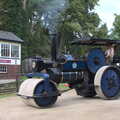 A steam traction engine trundles about, A Trip to Bressingham Steam Museum, Bressingham, Norfolk - 28th September 2014