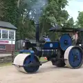 A steam traction engine trundles about, A Trip to Bressingham Steam Museum, Bressingham, Norfolk - 28th September 2014