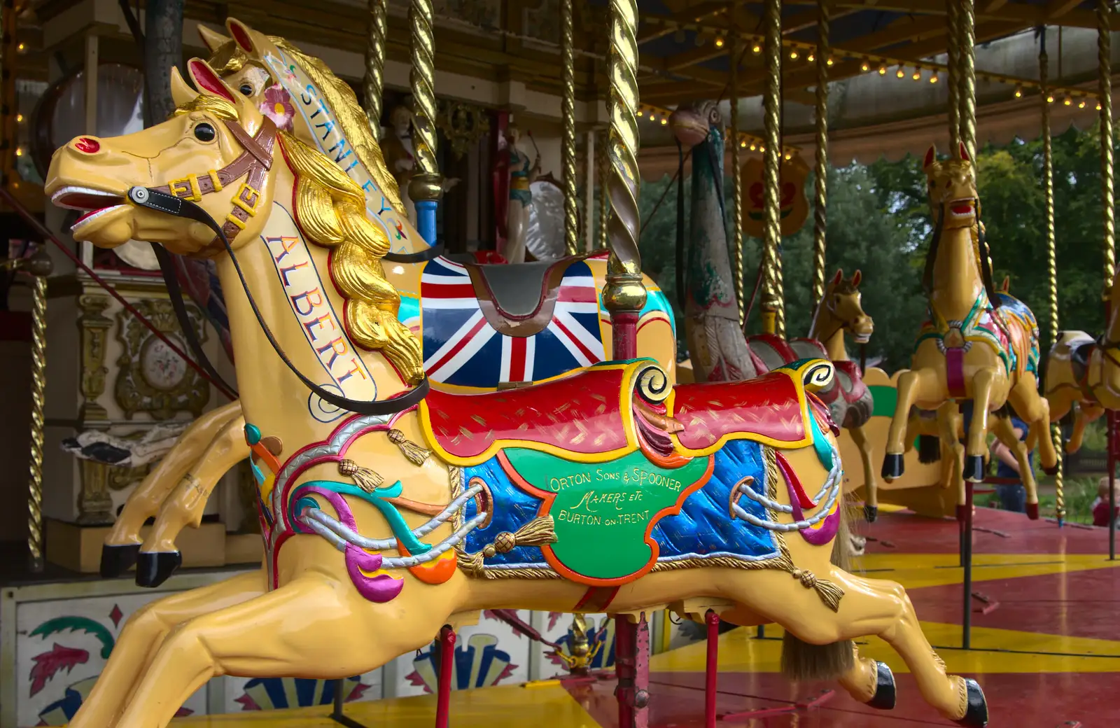 Albert the horse, from A Trip to Bressingham Steam Museum, Bressingham, Norfolk - 28th September 2014