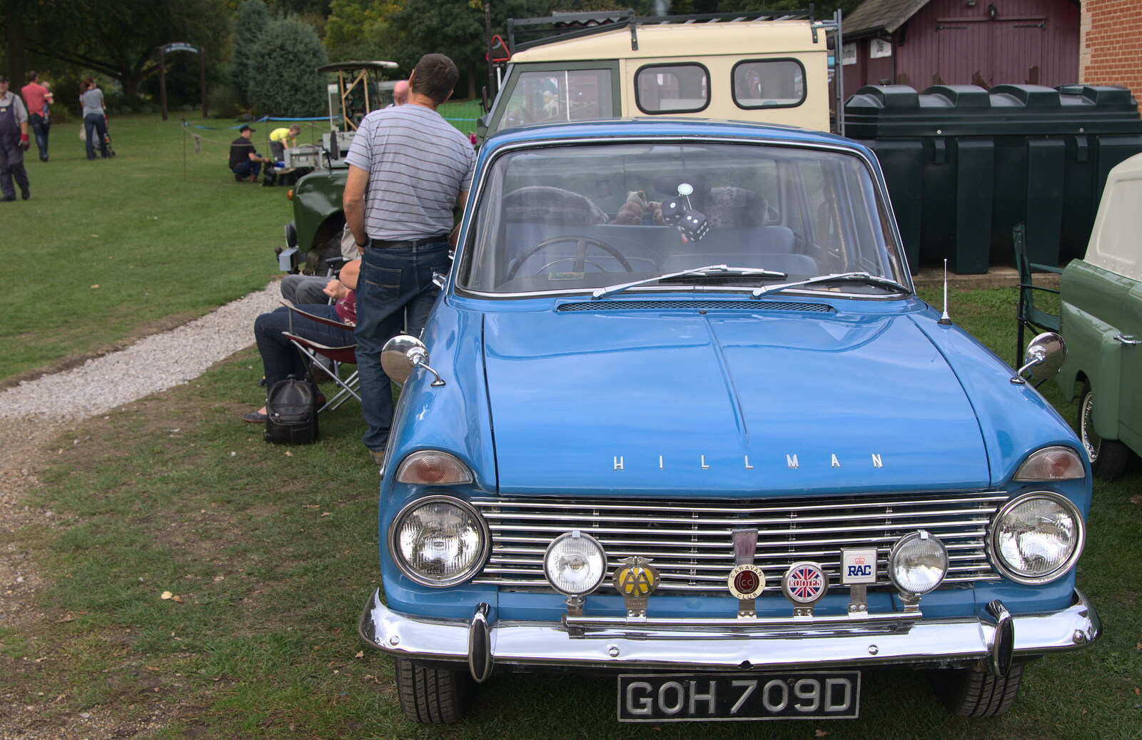 A nice old Hillman from A Trip to Bressingham Steam Museum, Bressingham, Norfolk - 28th September 2014