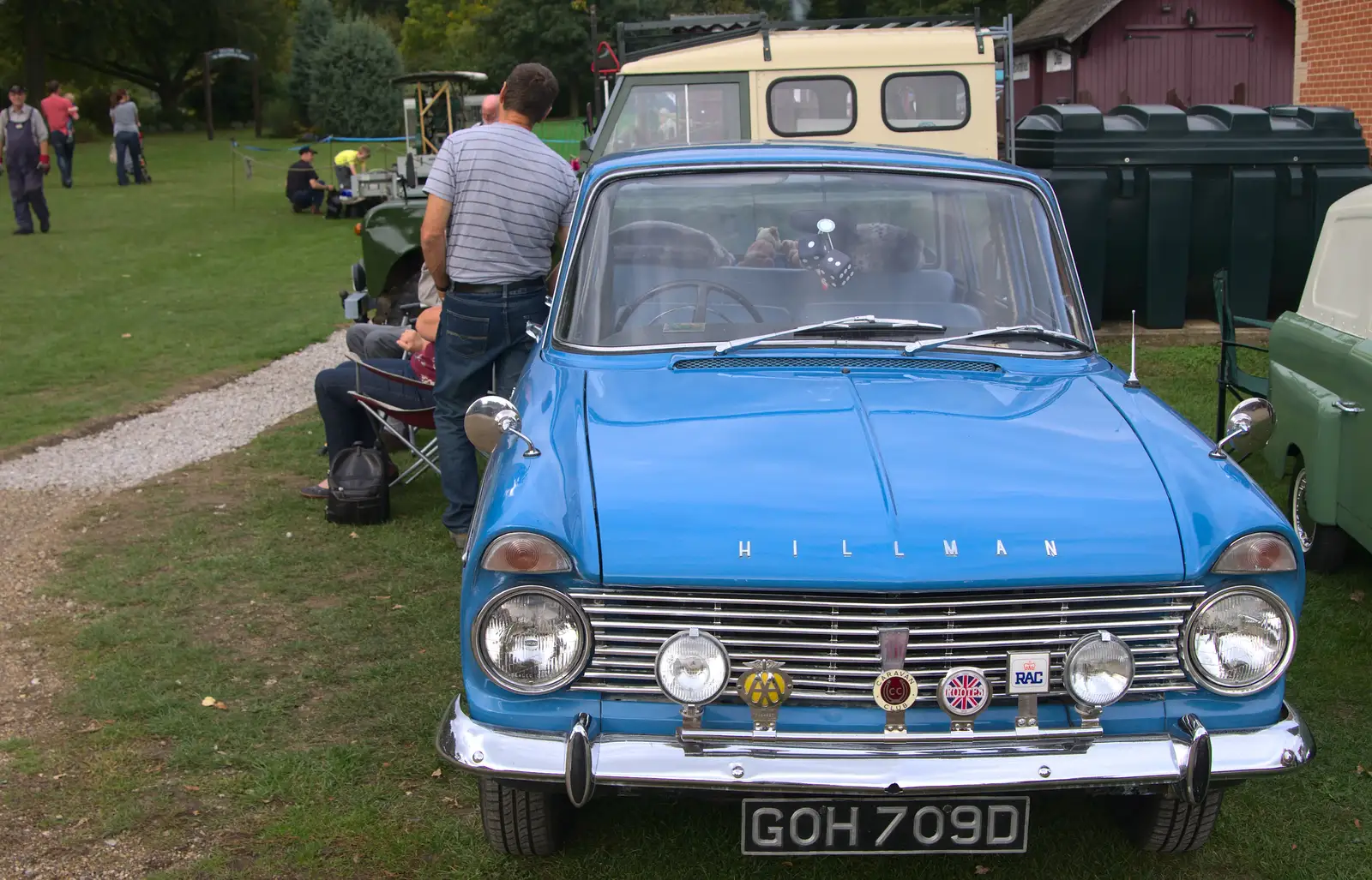 A nice old Hillman, from A Trip to Bressingham Steam Museum, Bressingham, Norfolk - 28th September 2014