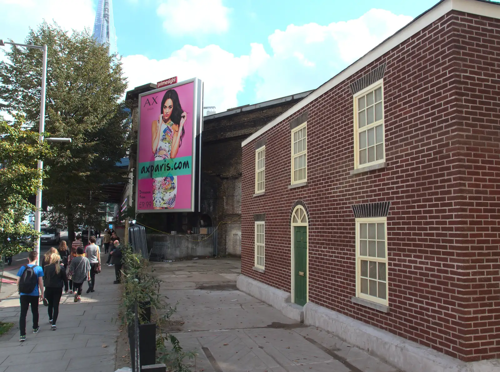 The House of Wax in Southwark, from A House Built of Wax and Diss Randomness, Southwark Street, London - 30th September 2014