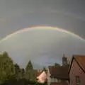 An amazing double rainbow occurs, On The Beach Again, Southwold, Suffolk - 12th October 2014