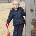 Harry on the beach, On The Beach Again, Southwold, Suffolk - 12th October 2014