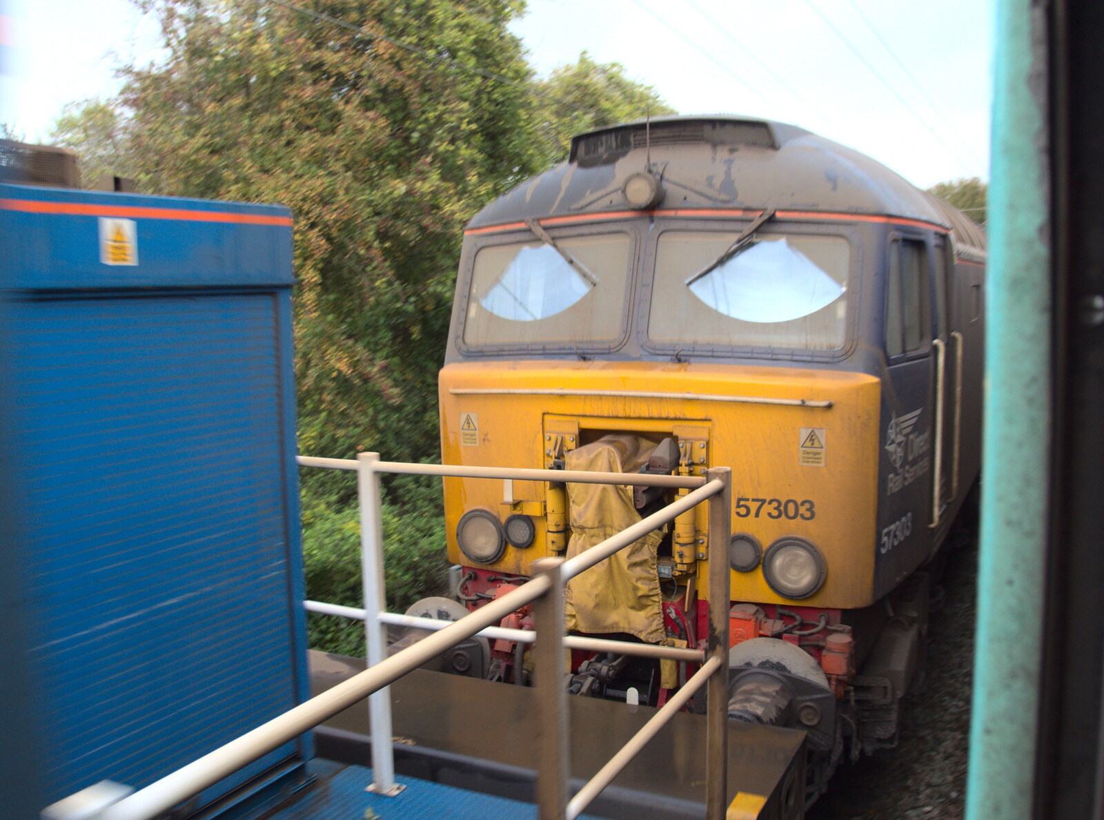 57303 could do with a bit of a clean from (Very) Long Train (Not) Running, Stowmarket, Suffolk - 21st October 2014