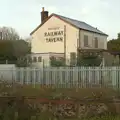 The Railway Tavern pub near Haughley Junction, (Very) Long Train (Not) Running, Stowmarket, Suffolk - 21st October 2014