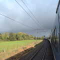 There's a rainbow on the train, (Very) Long Train (Not) Running, Stowmarket, Suffolk - 21st October 2014