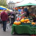 Pumkins on the market in Bury, A Trip to Abbey Gardens, Bury St. Edmunds, Suffolk - 29th October 2014