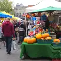 Pumkins on the market in Bury, A Trip to Abbey Gardens, Bury St. Edmunds, Suffolk - 29th October 2014