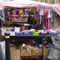 A haberdashery market stall, A Trip to Abbey Gardens, Bury St. Edmunds, Suffolk - 29th October 2014