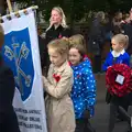 Quizzical looks, A Remembrance Sunday Parade, Eye, Suffolk - 9th November 2014