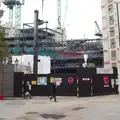 Bloomberg's new headquarters continues upwards, A Melting House Made of Wax, Southwark, London - 12th November 2014