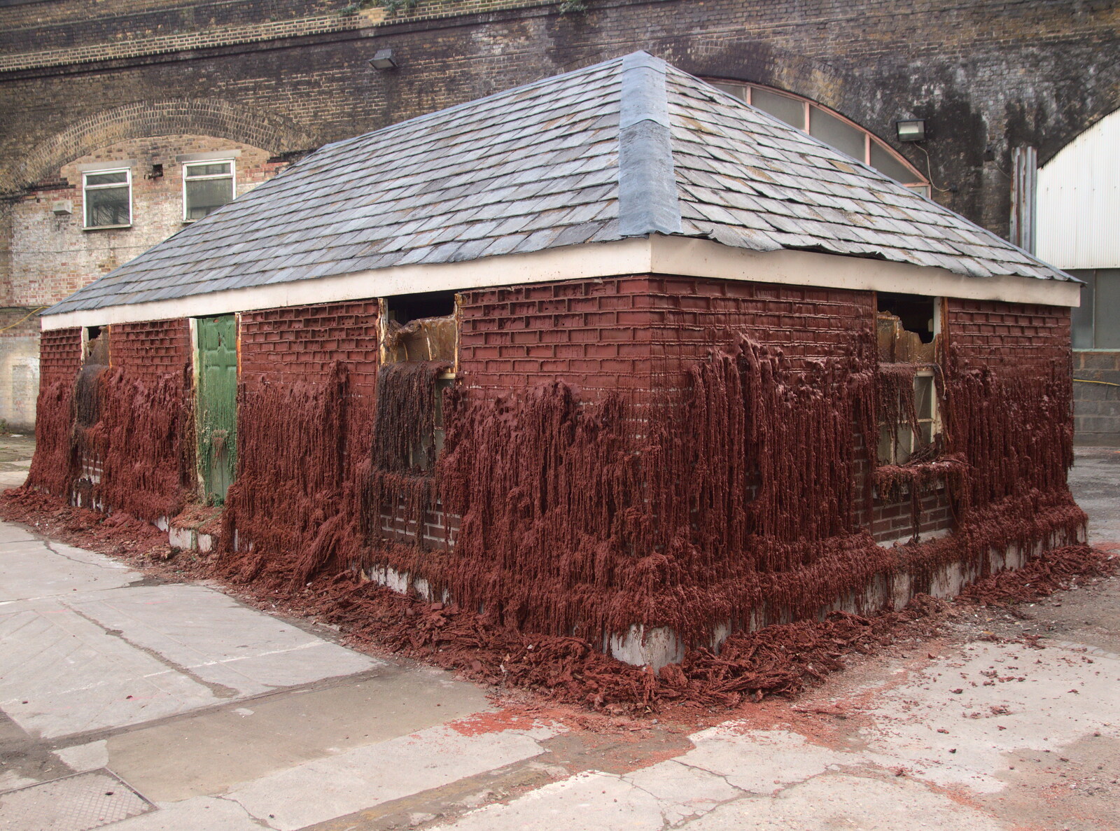 The melting house of wax from A Melting House Made of Wax, Southwark, London - 12th November 2014