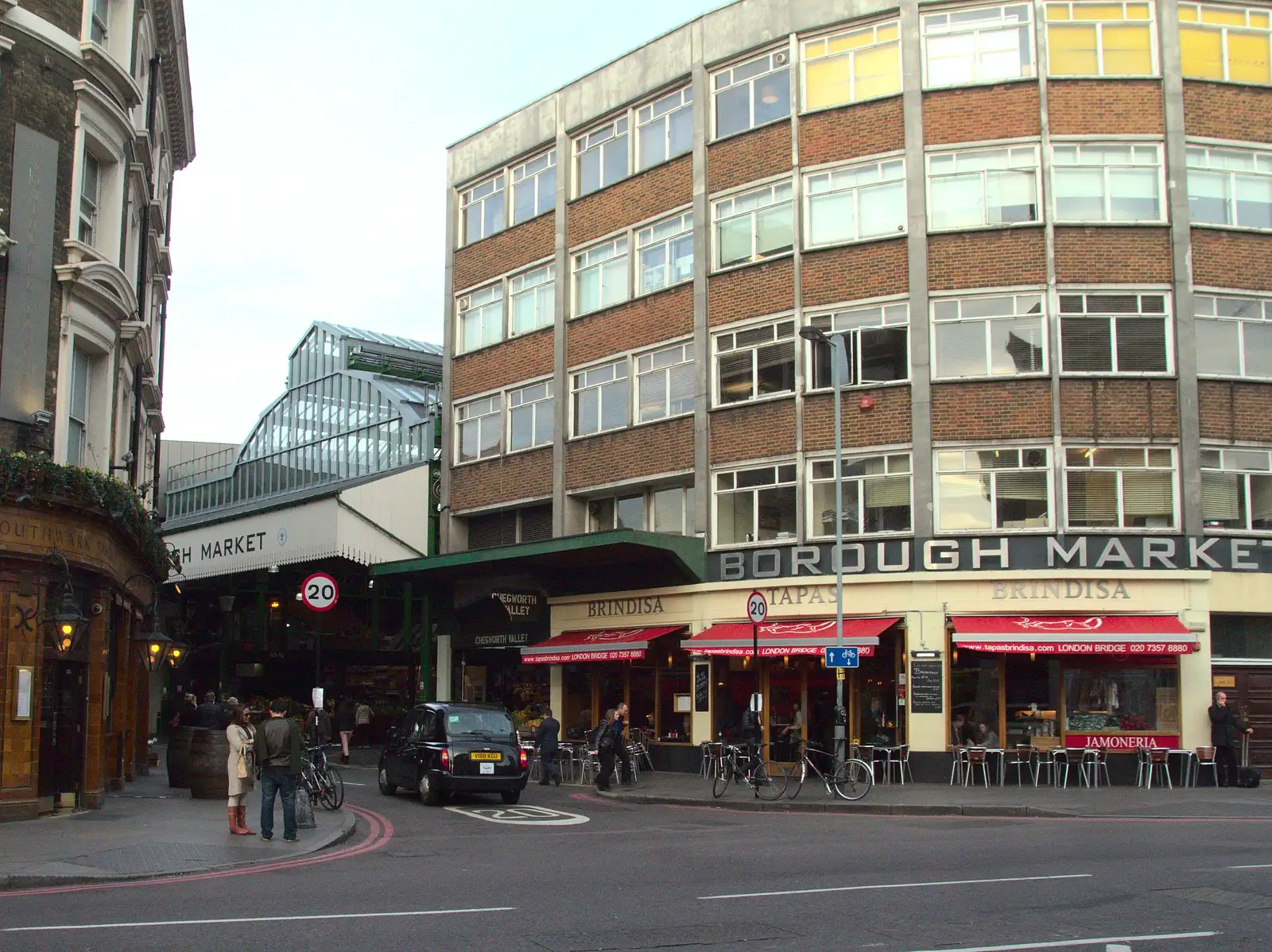 A classic 1960s building by Borough Market, from A Melting House Made of Wax, Southwark, London - 12th November 2014