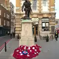 War memorial on Borough High Street, A Melting House Made of Wax, Southwark, London - 12th November 2014