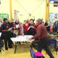 The choir master is very energetic, November Singing, Gislingham Primary School, Suffolk - 17th November 2014