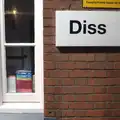 The station sign, The Lorry-Eating Pavement of Diss, Norfolk - 3rd December