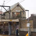 An old Network Southeast signal box at Chelmsford, The Lorry-Eating Pavement of Diss, Norfolk - 3rd December