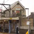 An old Network Southeast signal box at Chelmsford, The Lorry-Eating Pavement of Diss, Norfolk - 3rd December