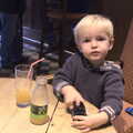 Harry in the Oaksmere bar, The Lorry-Eating Pavement of Diss, Norfolk - 3rd December