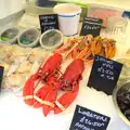 The fish dude has some nice lobsters in, The Eye Lights and a Thorpe Abbots Birthday, Suffolk and Norfolk - 6th December 2014