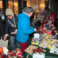 Isobel helps out on the FOES stall, The Eye Lights and a Thorpe Abbots Birthday, Suffolk and Norfolk - 6th December 2014