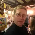 Marc looks puzzled in The Swan, Cameraphone Randomness and a Thornham Walk, Suffolk - 14th December 2014